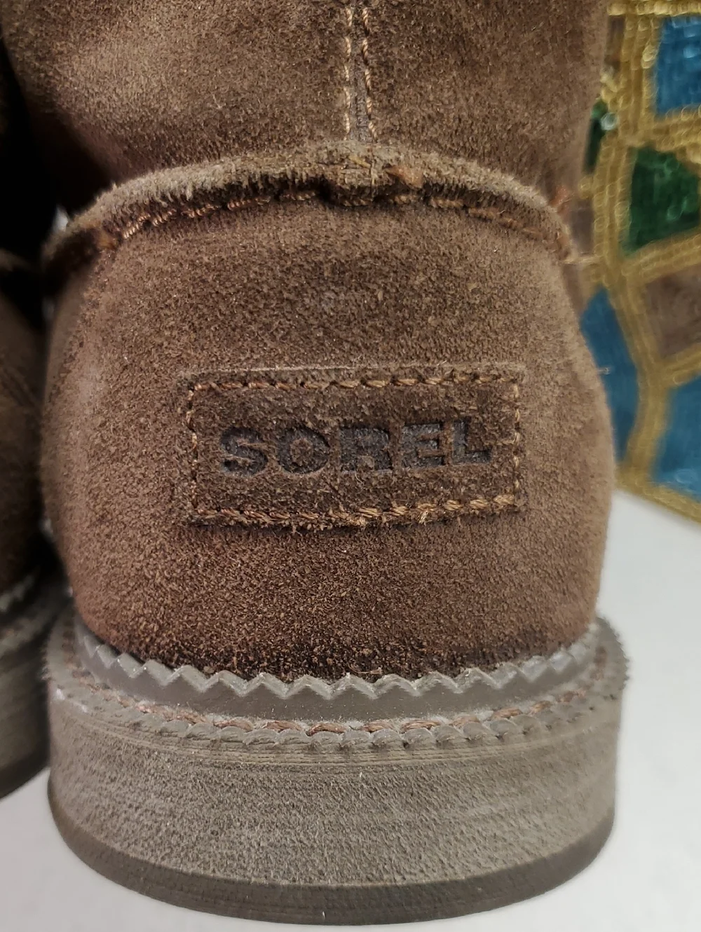 Mens SOREL Brown Suede Ankle Boots (sz 10)